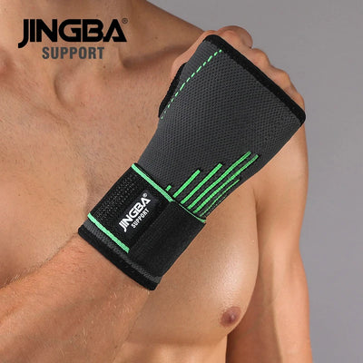 Nylon Sports Wrist Brace Adjustable weightlifting Gym Protecting Thumb Hand Support Support - Brace & Belts